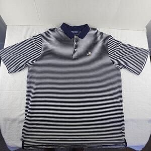 Polo Golf Ralph Lauren Men's Polo Shirt Winged Foot Golf Club Stripes Size XL